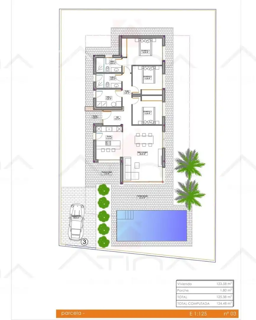 Villa avec piscine à vendre à XIRONETS, imagen 8