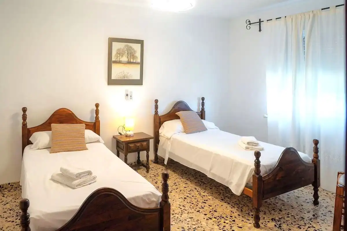 Bedroom of Houses for rent in Benissa  with Air Conditioner, Terrace and Swimming Pool