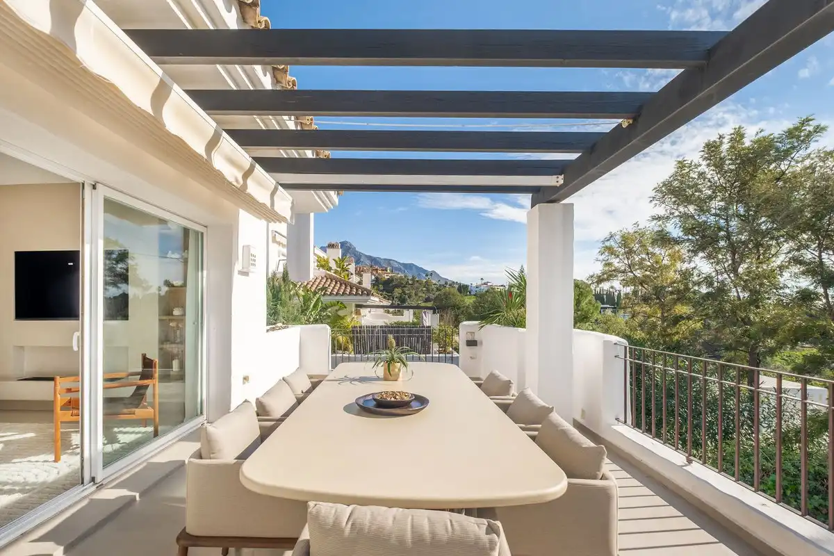 Terrace of Attic for sale in Marbella  with Air Conditioner, Terrace and Swimming Pool