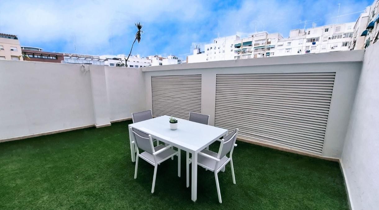 Terrace of Flat for sale in  Valencia Capital  with Air Conditioner, Heating and Terrace