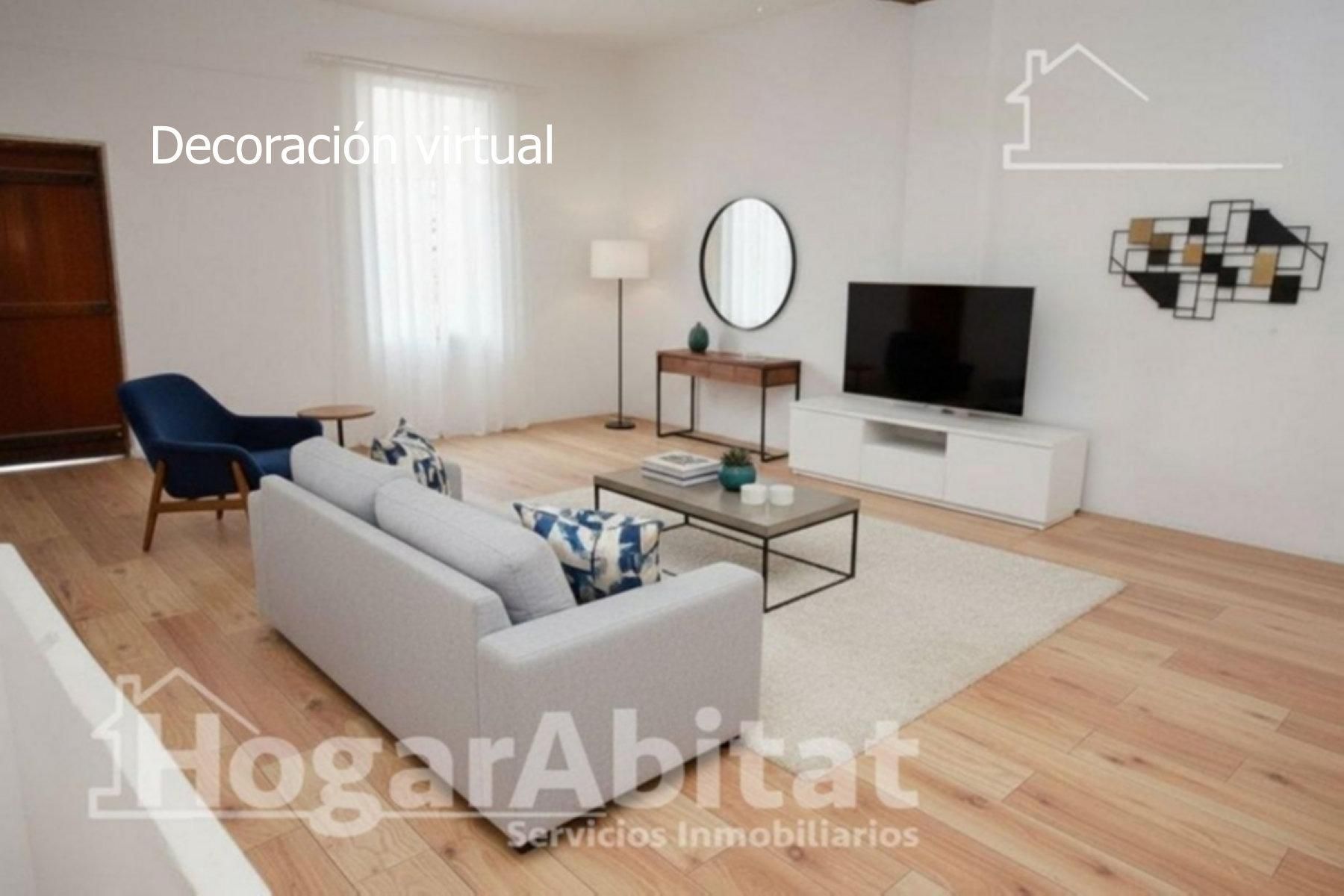 Living room of House or chalet for sale in Alzira  with Terrace and Balcony