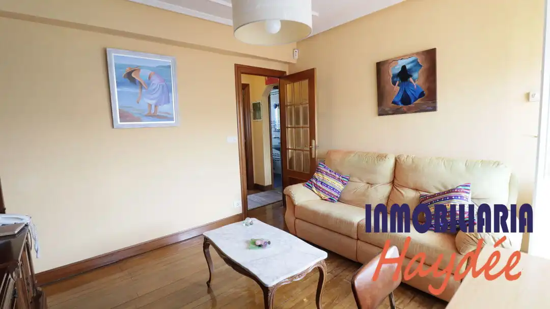Wohnzimmer von Wohnung zum Verkauf in Leioa mit Heizung, Terrasse und Balkon