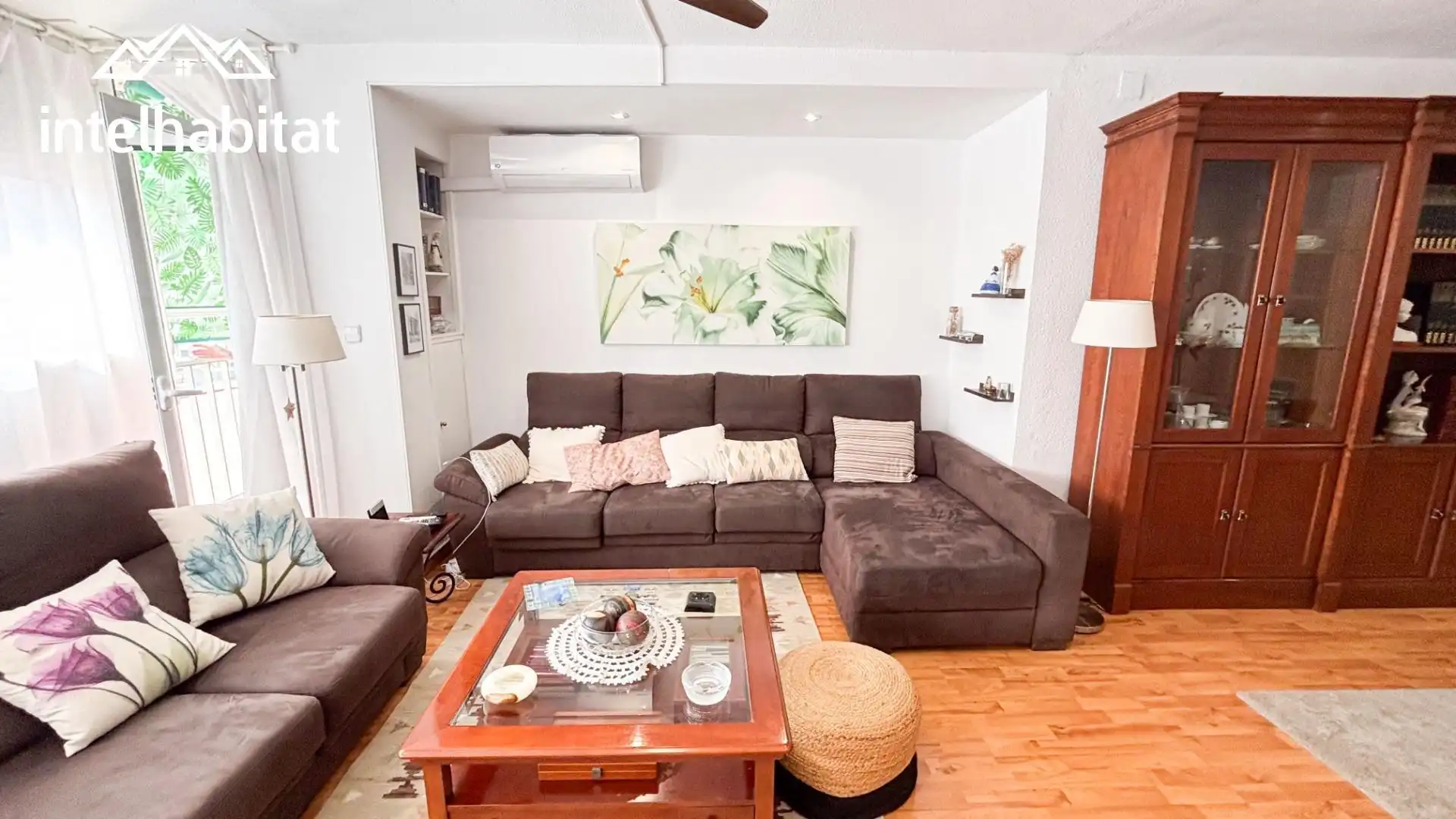 Sala de estar de Piso en venta en Valencia con Aire acondicionado y Balcón