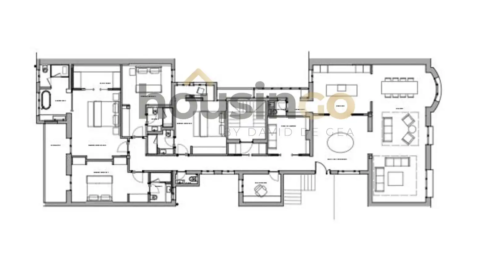 Flat for sale in Madrid  with Air Conditioner, Heating and Parquet flooring