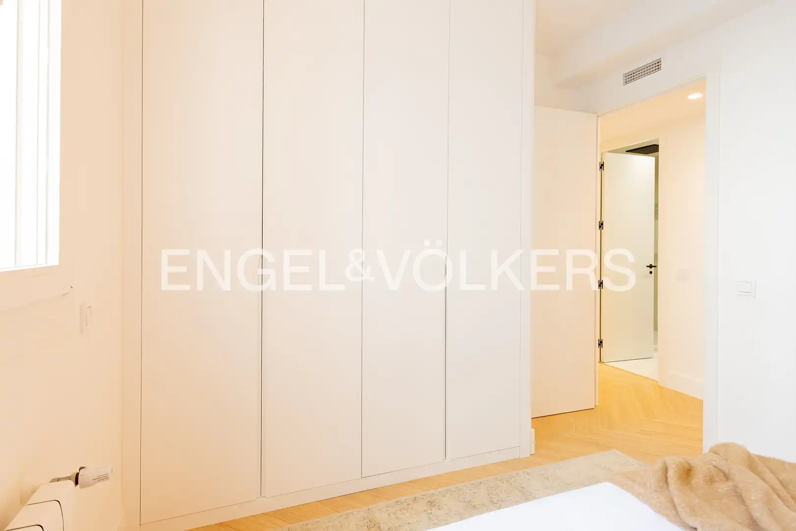 Schlafzimmer von Wohnung zum Verkauf in Madrid mit Klimaanlage, Heizung und Parkett