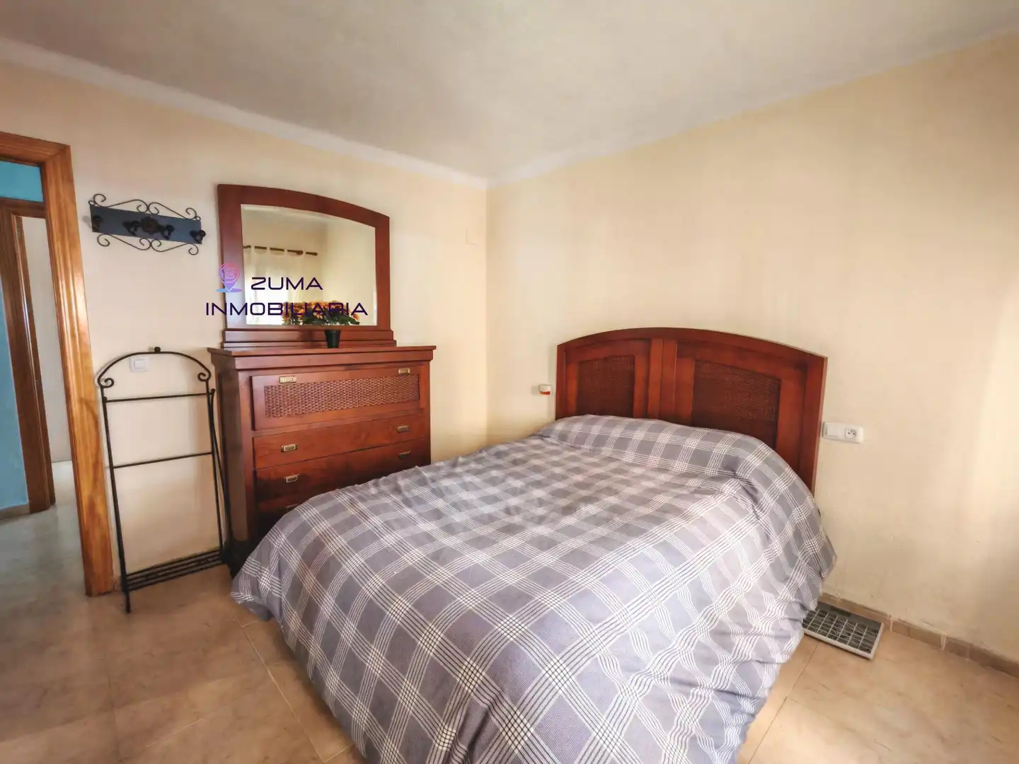 Bedroom of Flat for sale in Málaga  with Air Conditioner, Storage room and Furnished