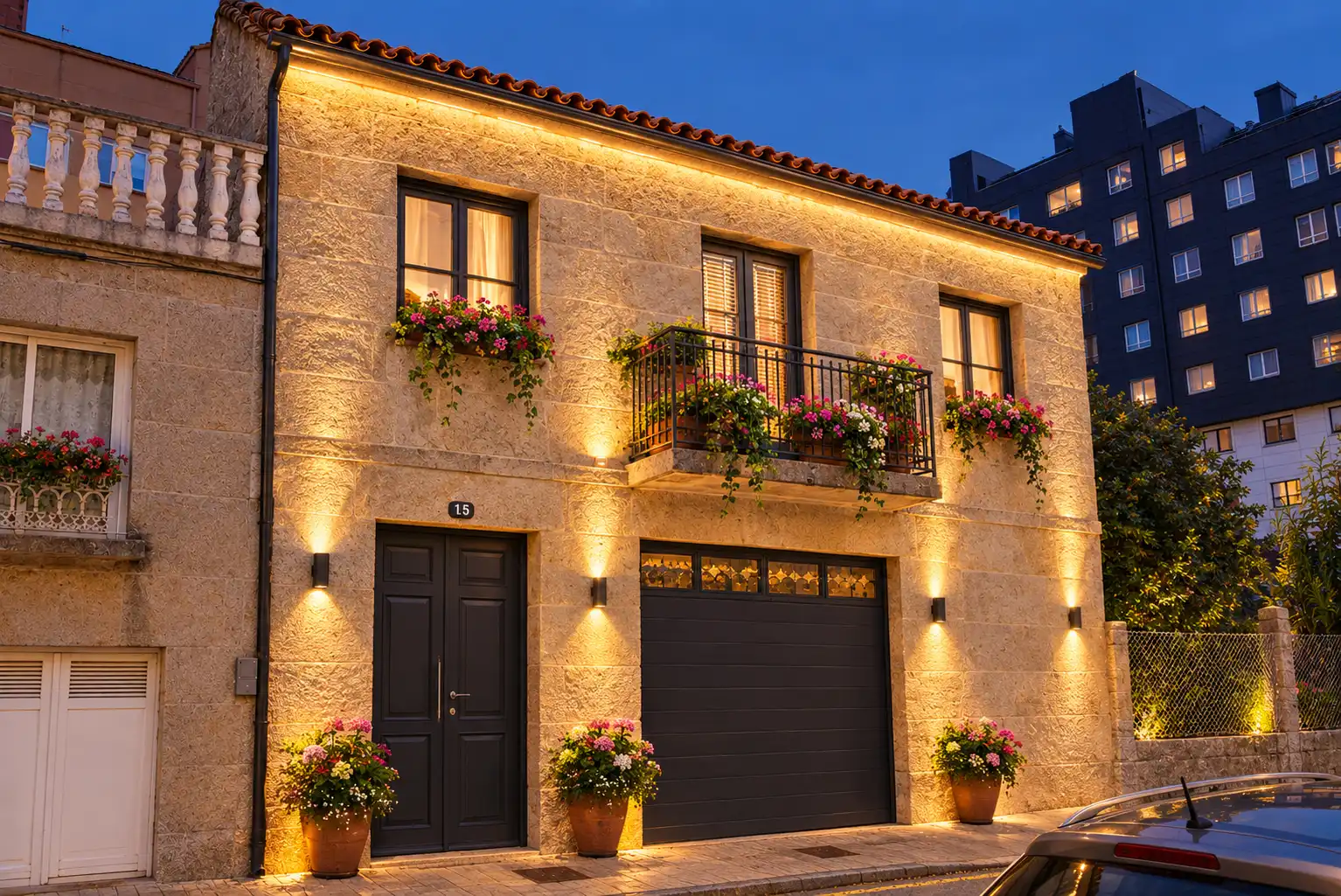 Exterior view of Houses for sale in A Parda