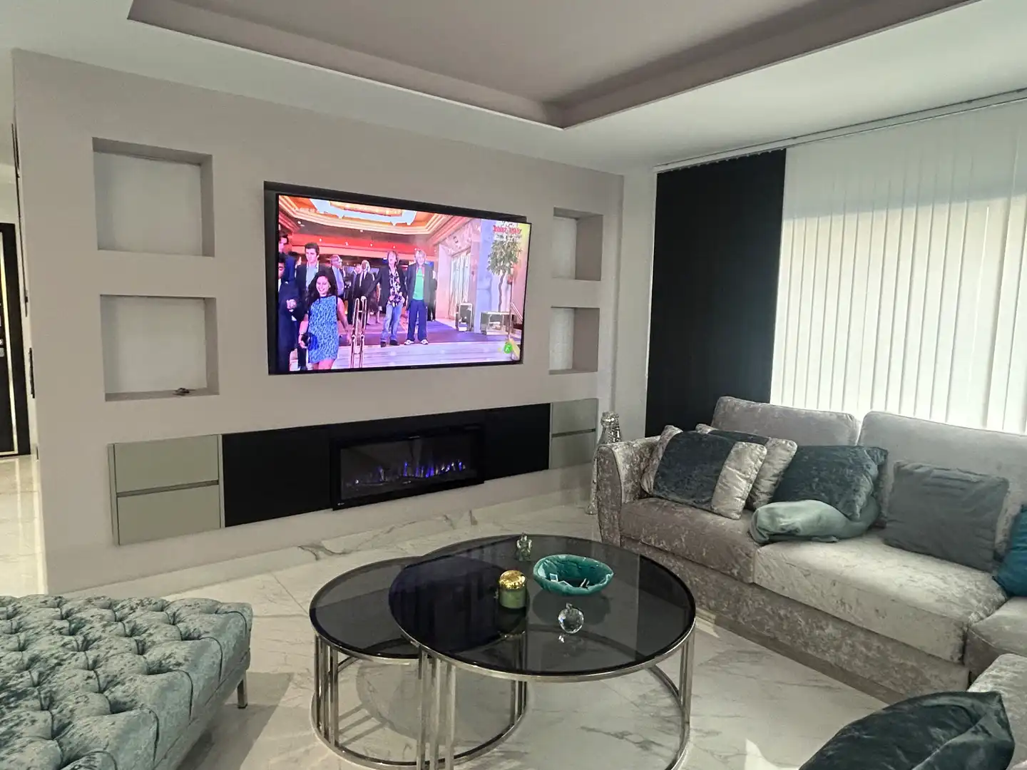 Sala de estar de Casa o chalet en venta en Yuncos con Aire acondicionado, Calefacción y Jardín privado