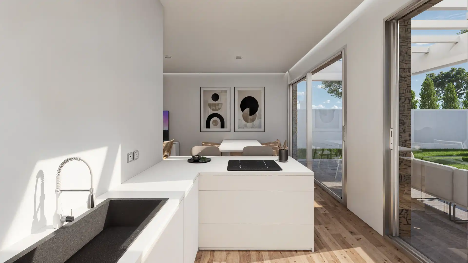 Chalet de obra nueva con terraza en venta en Camino del Rincón, imagen 10