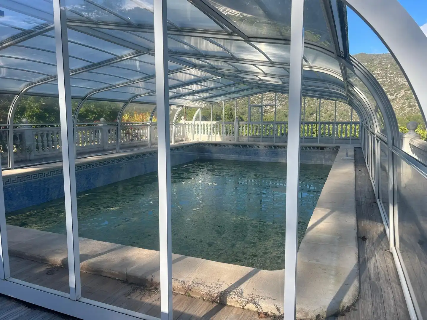 Piscina de Casa o chalet en venta en Agres con Jardín privado, Piscina y Amueblado