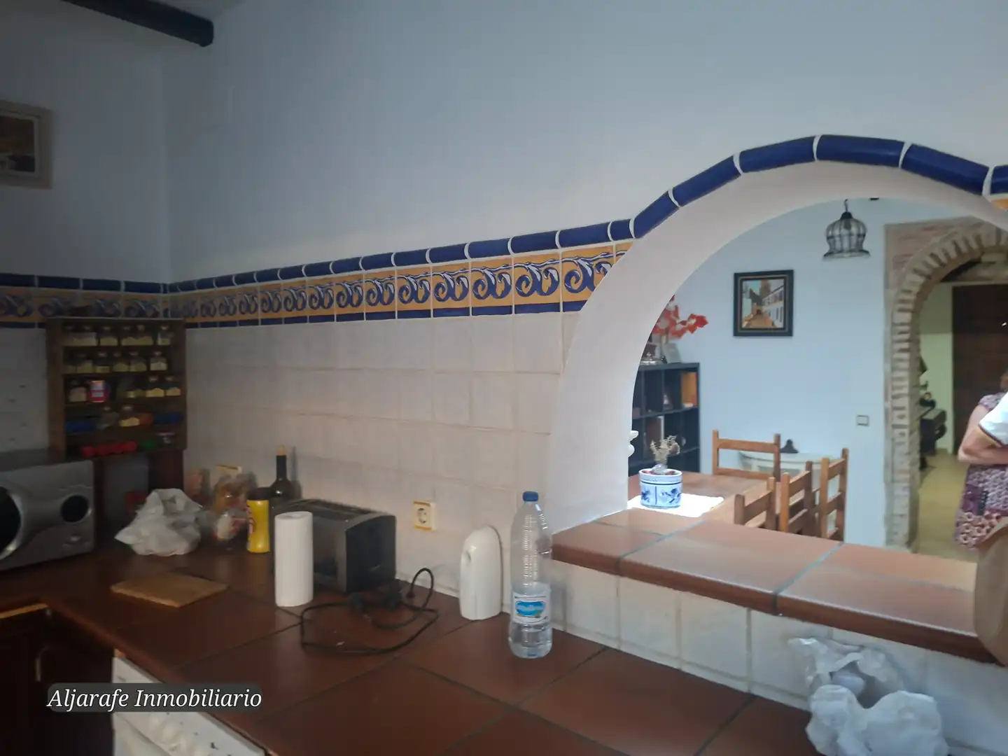 Cocina de Casa o chalet en venta en Umbrete con Aire acondicionado, Calefacción y Terraza