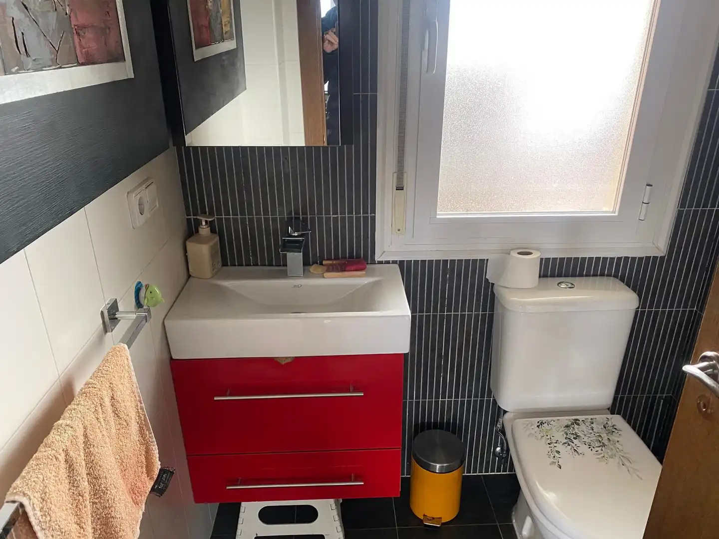 Baño de Casa adosada en venta en Poblete con Aire acondicionado, Calefacción y Jardín privado