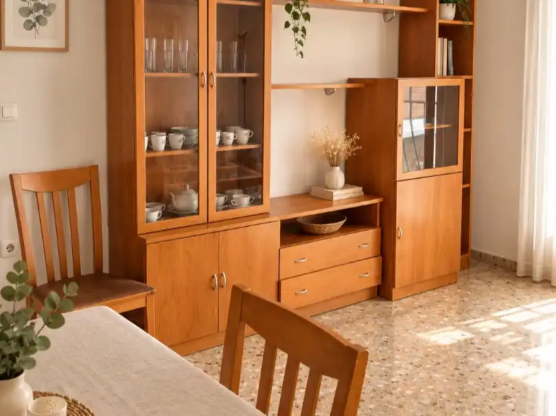 Dining room of Flat for rent in Nules  with Heating, Furnished and Oven