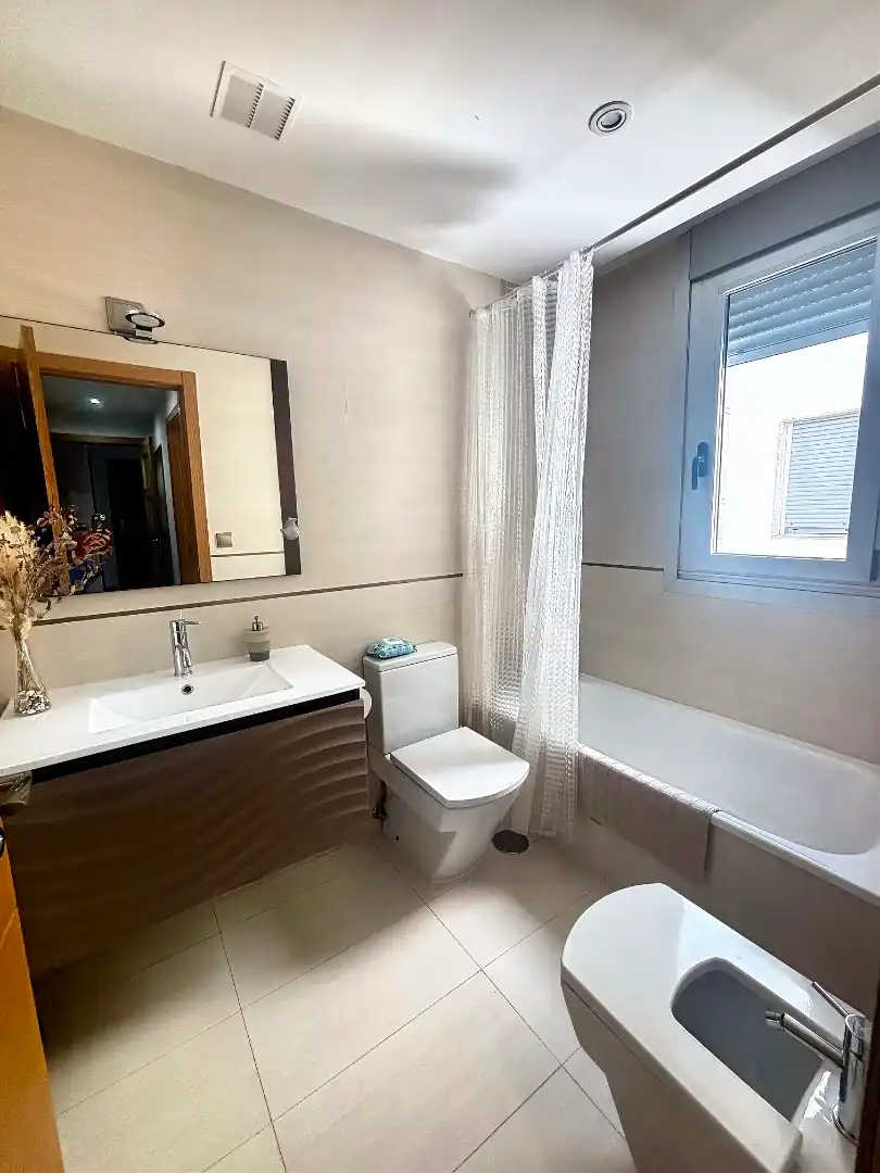 Bathroom of Flat for sale in Burela  with Heating, Parquet flooring and Storage room