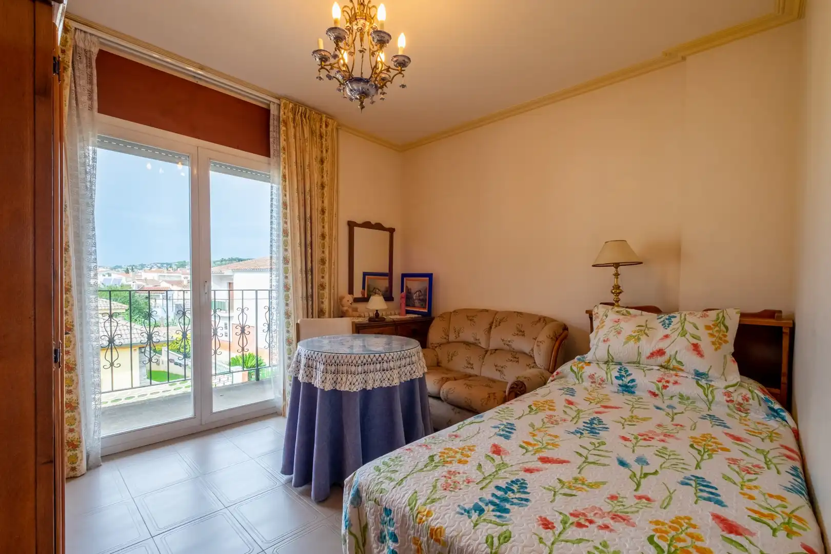 Bedroom of Houses for sale in Girona  with Heating, Terrace and Storage room