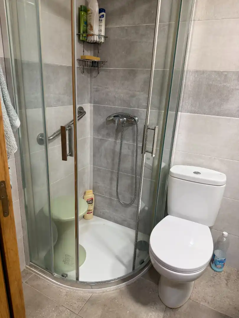 Baño de Casa adosada en venta en Utebo con Aire acondicionado, Calefacción y Jardín privado