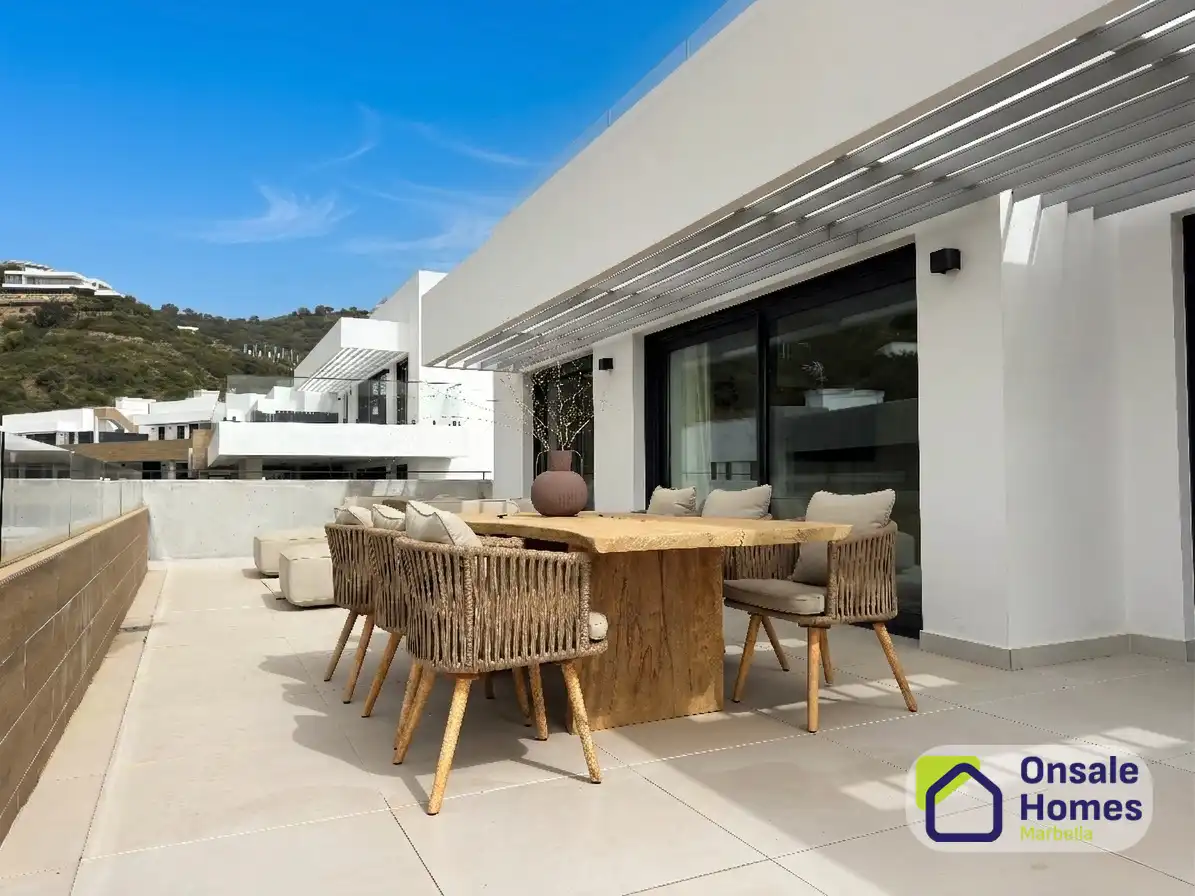 Piso con terraza en venta en Urbanizacion los Altos de los Monteros, imagen 12