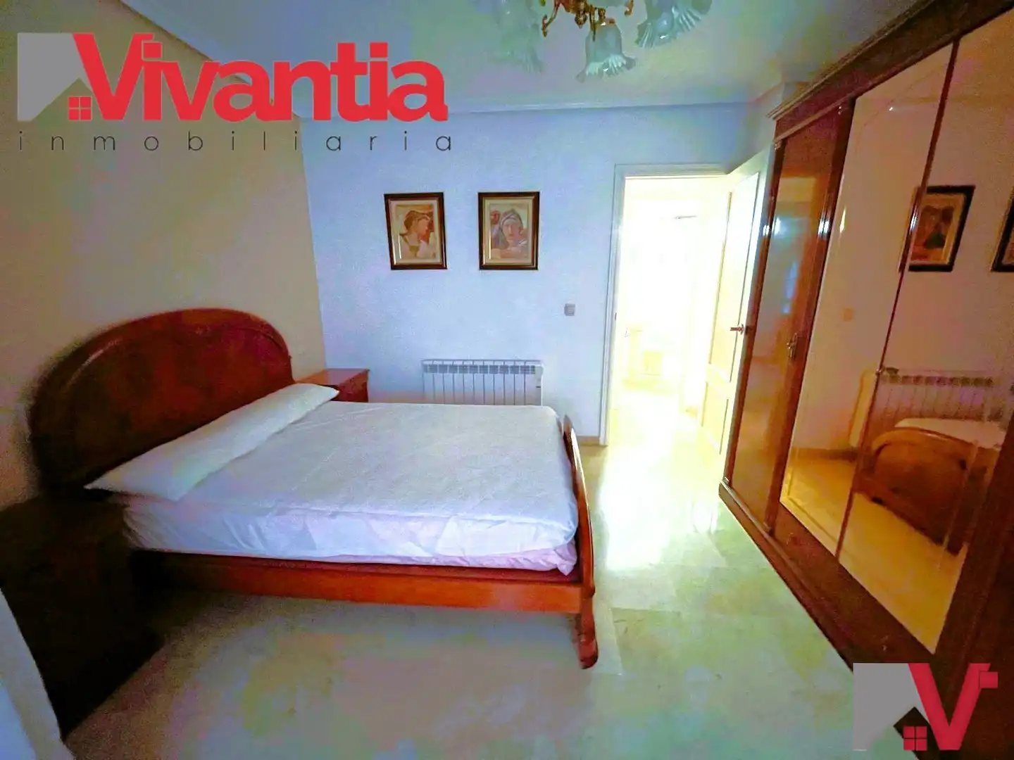 Bedroom of Flat for sale in Lorca  with Air Conditioner, Heating and Terrace