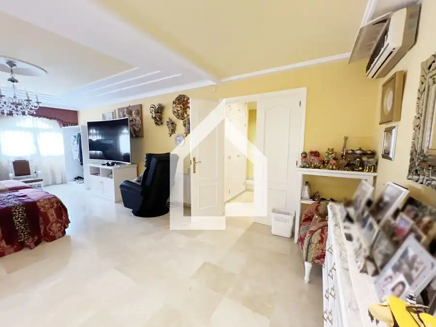 Living room of Houses for sale in San Vicente del Raspeig / Sant Vicent del Raspeig  with Air Conditioner, Heating and Private garden