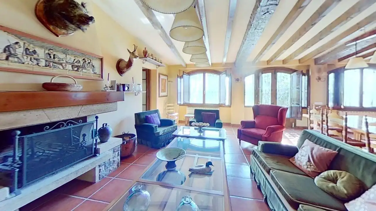 Wohnzimmer von Country house zum Verkauf in Mollerussa mit Klimaanlage, Heizung und Privatgarten