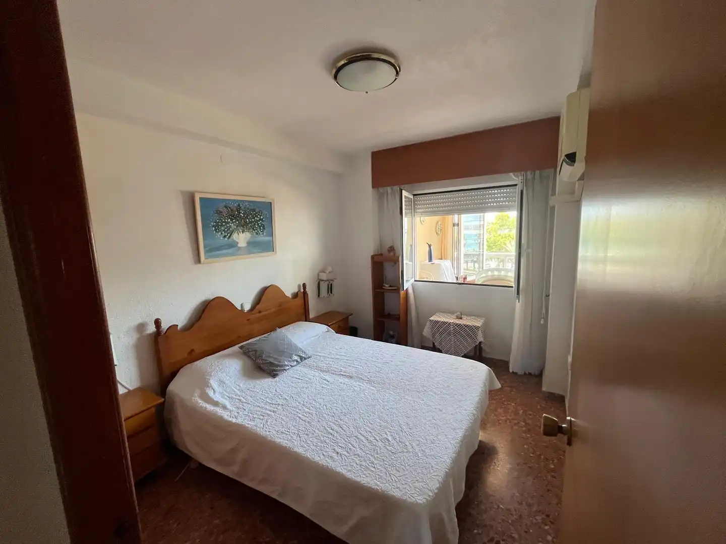 Bedroom of Flat for rent in Cullera  with Terrace, Furnished and Balcony