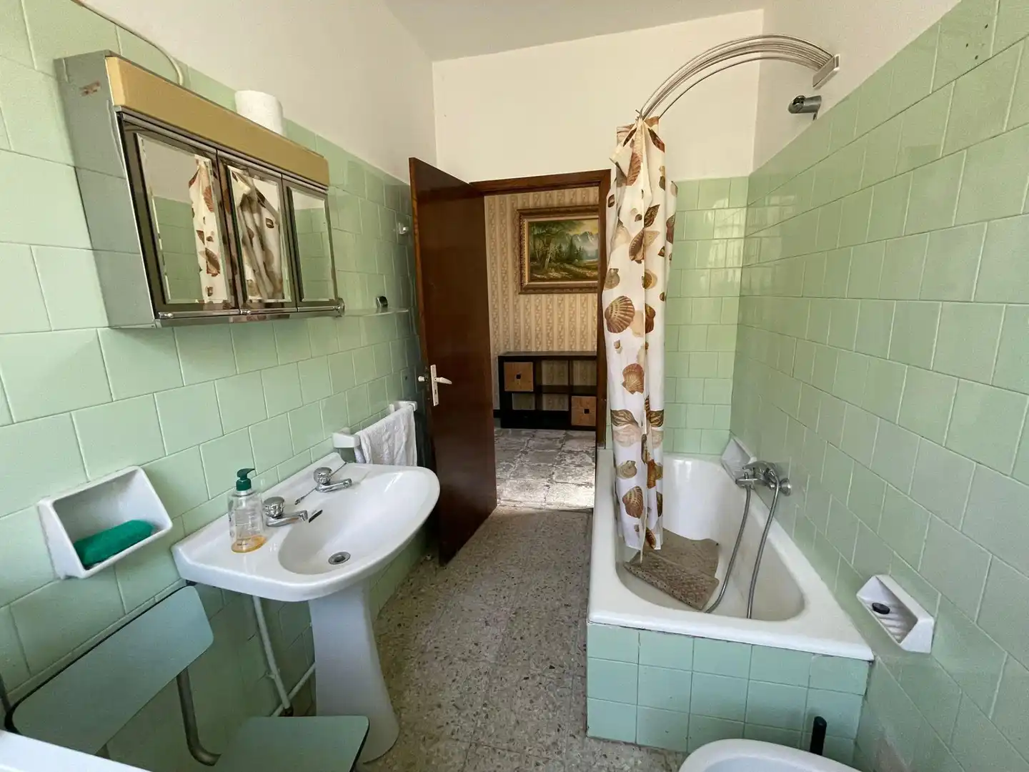 Baño de Casa o chalet en venta en Porto do Son con Jardín privado, Amueblado y Balcón