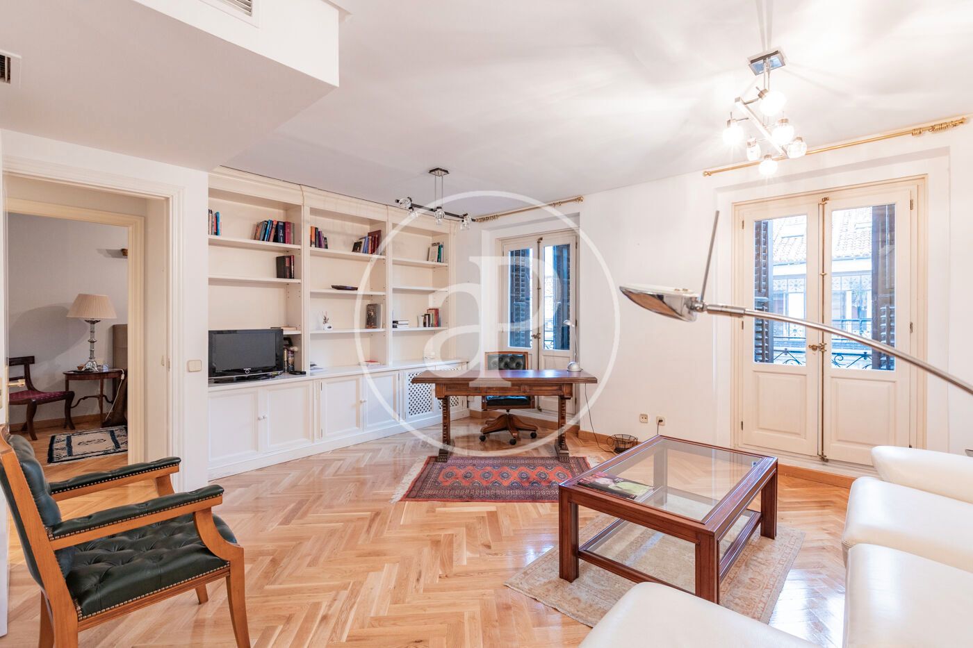 Living room of Flat for sale in  Madrid Capital  with Air Conditioner and Heating