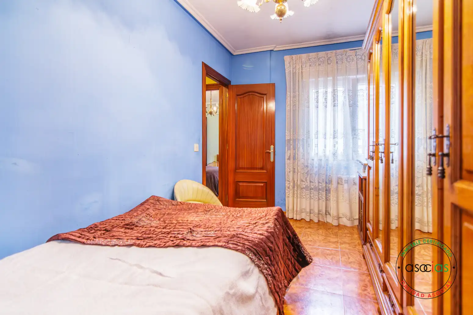 Bedroom of Attic for sale in Langreo  with Heating and Furnished