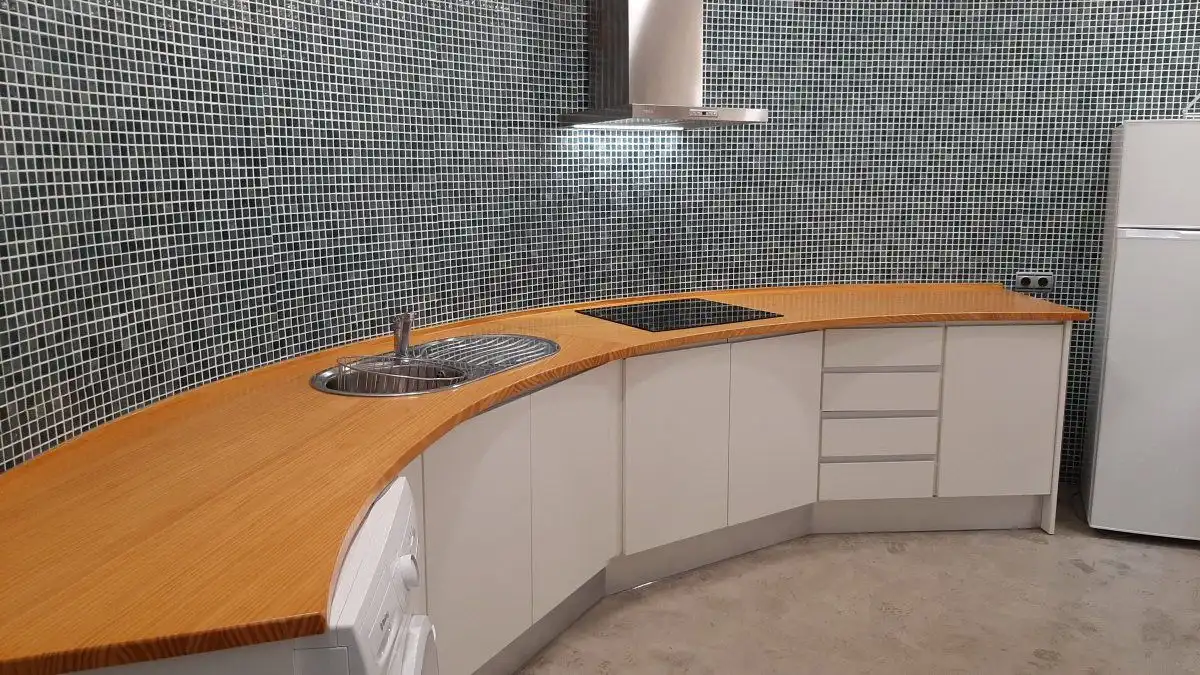 Kitchen of Flat for sale in Santa Cruz de Mudela  with Air Conditioner, Heating and Storage room