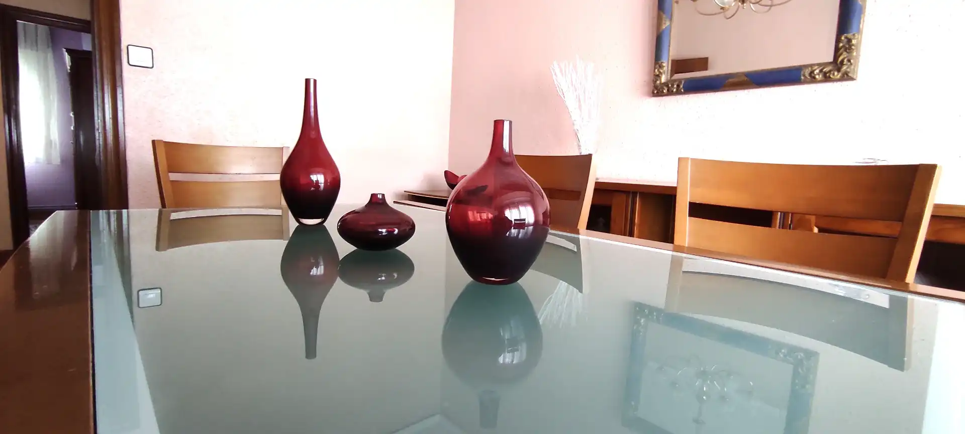 Sala de estar de Piso en venta en Valle de Trápaga-Trapagaran con Calefacción, Amueblado y Balcón