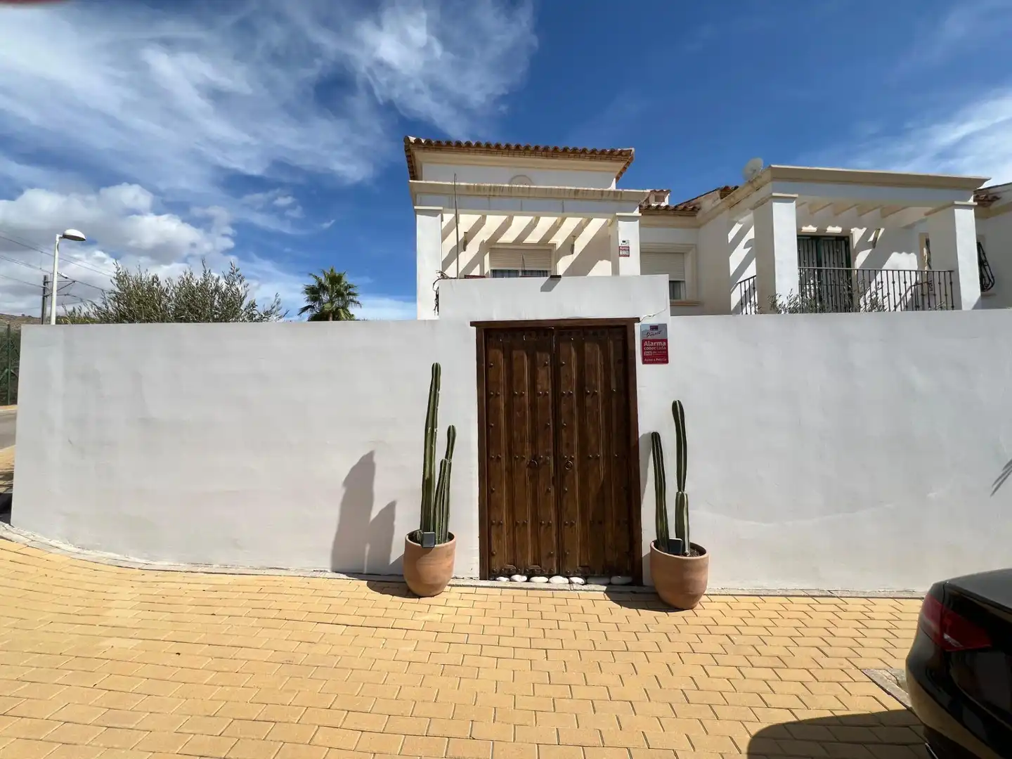 Exterior view of Detached homes for sale in El Campello  with Air Conditioner, Private garden and Balcony