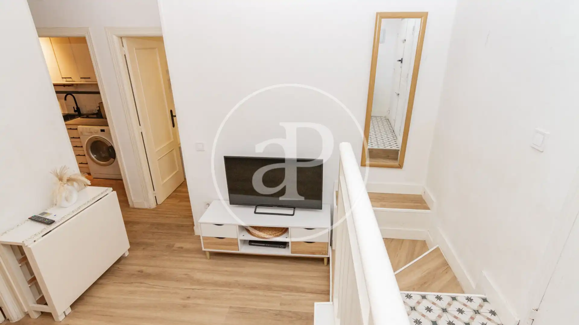 Living room of Flat for sale in  Madrid Capital  with Air Conditioner, Heating and Terrace