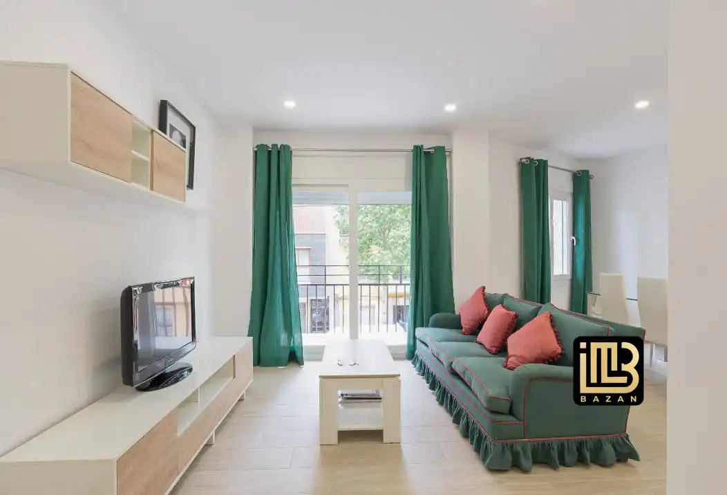 Sala de estar de Piso de alquiler en Cártama con Aire acondicionado, Amueblado y Horno