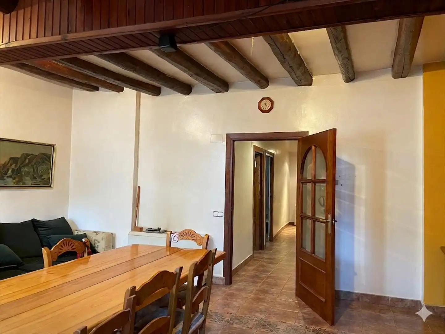 Comedor de Casa adosada en venta en Ejea de los Caballeros con Terraza y Trastero