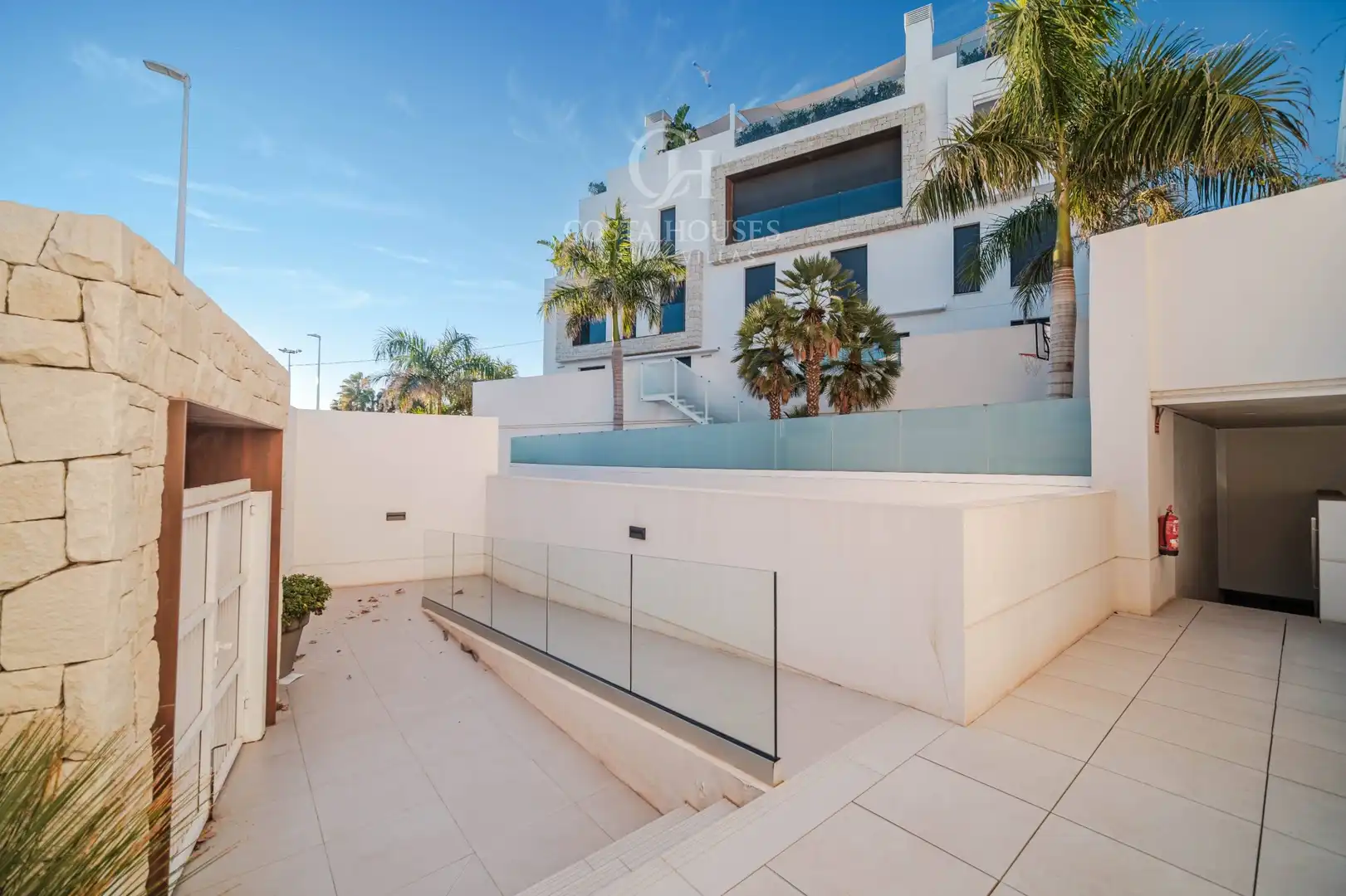 Vista exterior de Ático en venta en Jávea / Xàbia con Aire acondicionado, Calefacción y Jardín privado