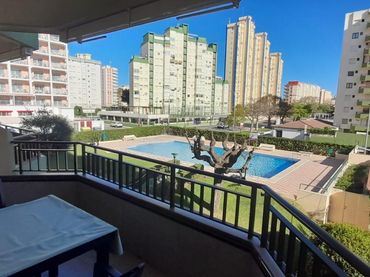 Mini appartamento con piscina in affitto a Playa de Gandia