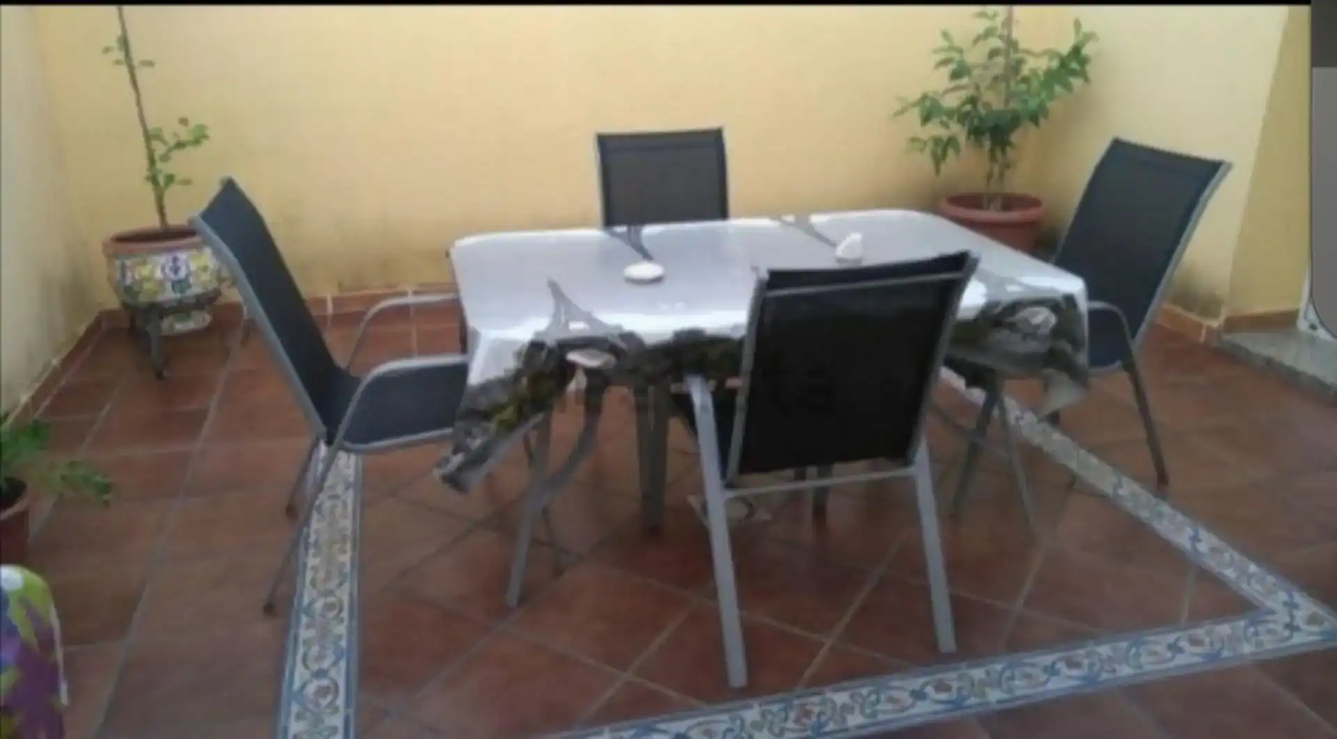 Terraza de Casa adosada en venta en Llerena con Aire acondicionado, Trastero y Amueblado