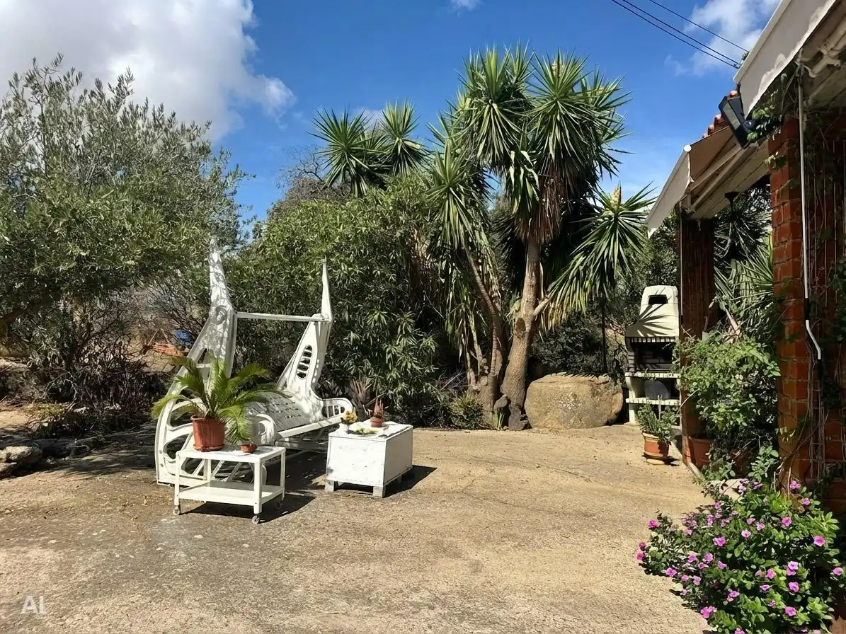 Jardín de Casa o chalet en venta en Santa Marta con Aire acondicionado, Piscina y Amueblado