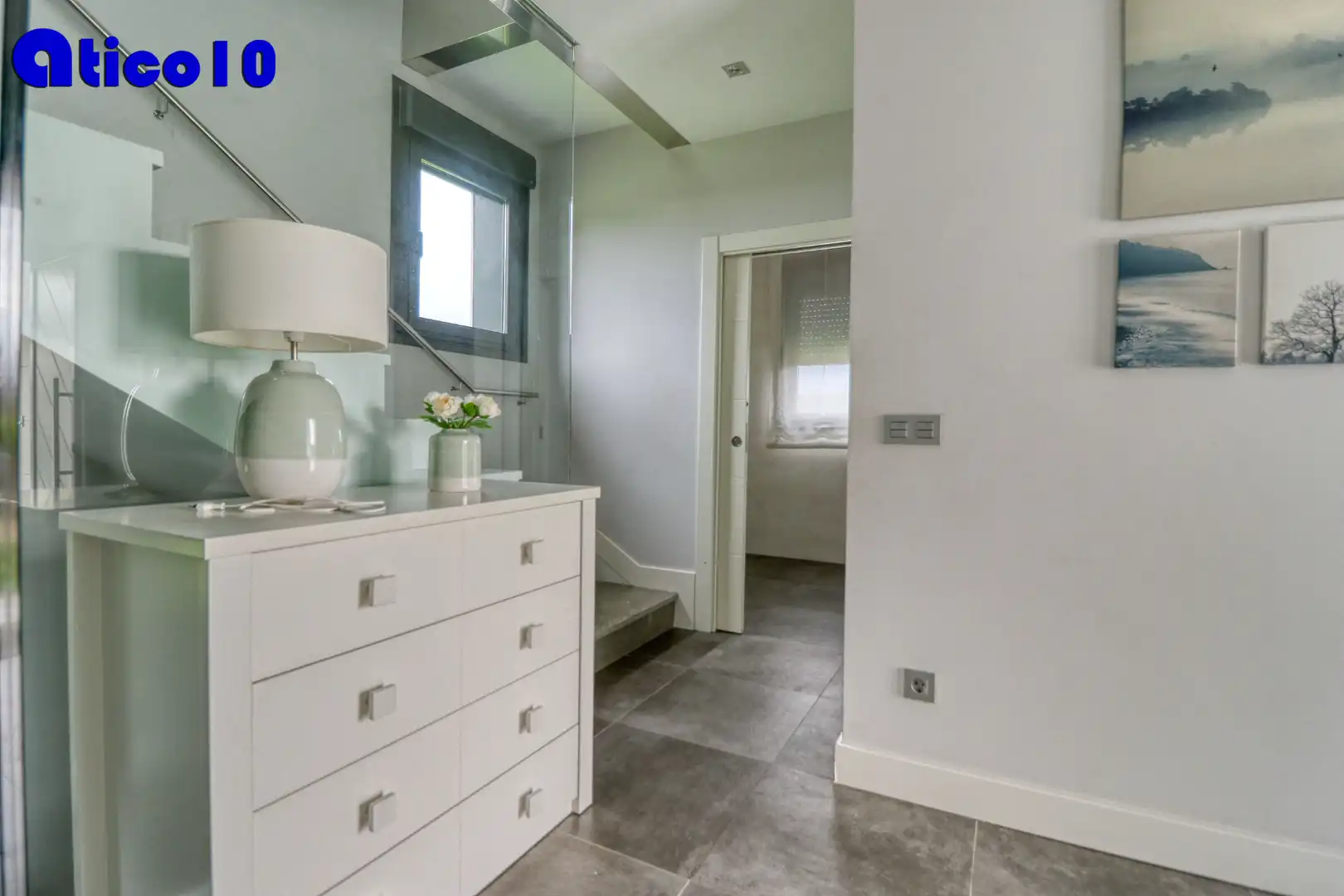 Badezimmer von Haus oder Chalet zum Verkauf in Noreña mit Heizung, Parkett und Abstellraum