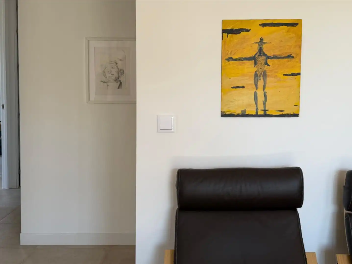 Wohnzimmer von Wohnung zum Verkauf in Sanlúcar de Barrameda mit Klimaanlage, Terrasse und Balkon