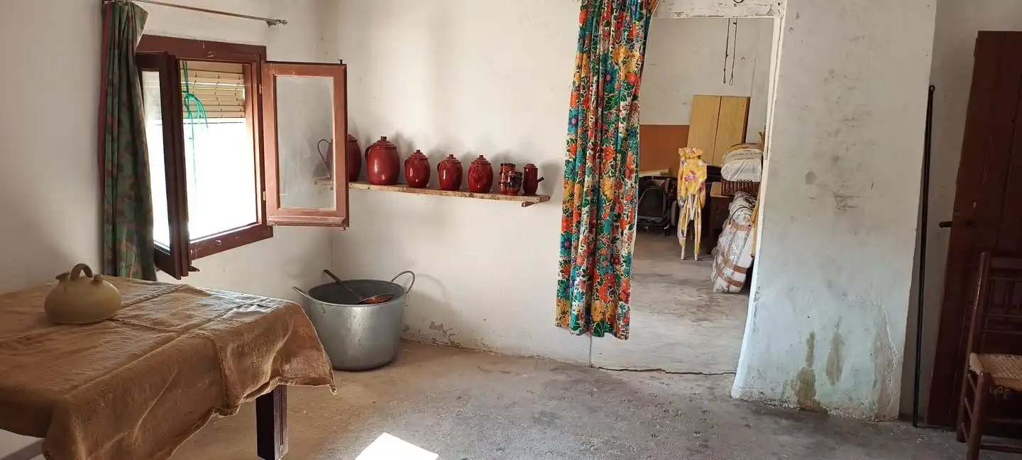 Cuina de Casa o xalet en venda en Ruesca amb Jardí privat