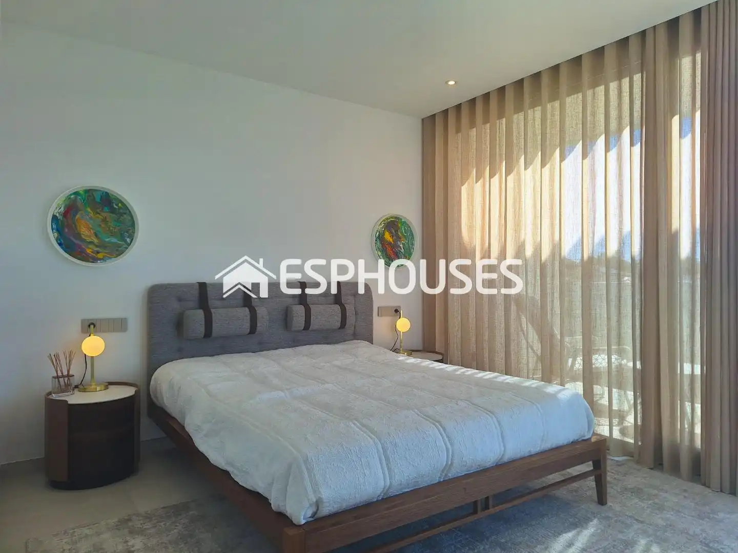 Habitación de Casa o chalet en venta en Finestrat con Aire acondicionado, Terraza y Piscina