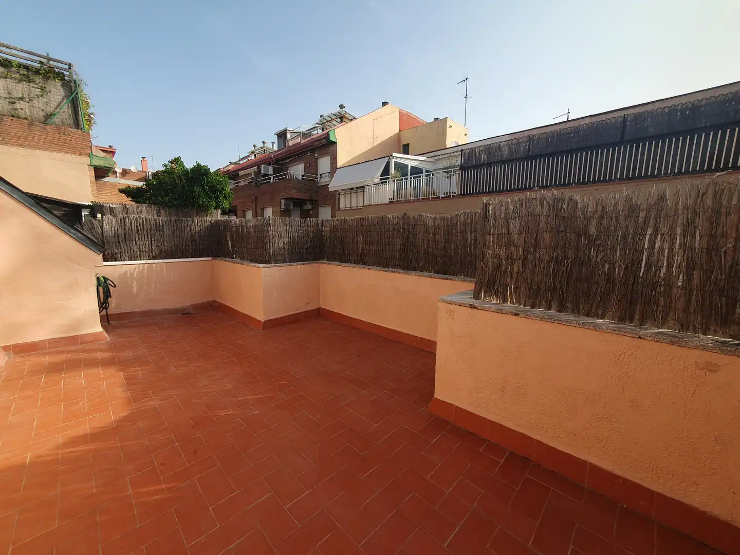 Terrasse von Wohnung zur Miete in Barcelona mit Klimaanlage, Heizung und Parkett