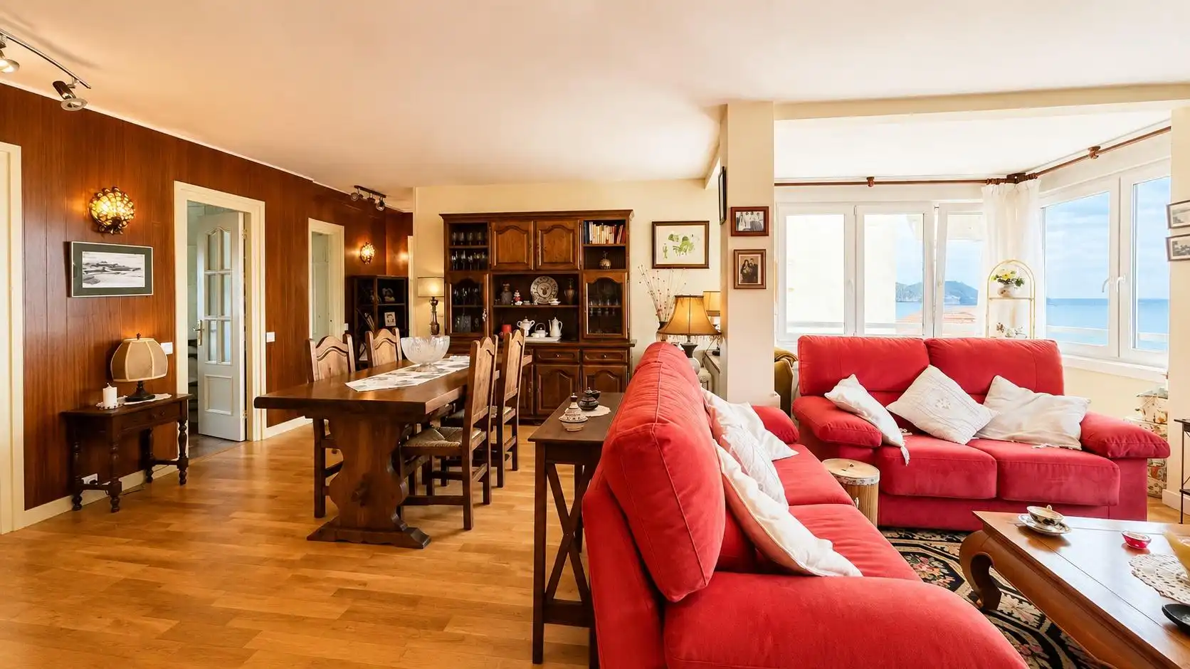 Wohnzimmer von Wohnung zum Verkauf in Comillas (Cantabria)