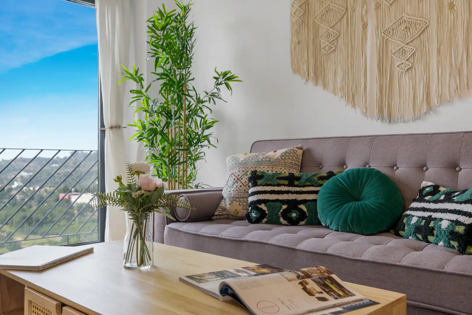 Sala de estar de Dúplex en venta en Ojén con Aire acondicionado, Terraza y Trastero