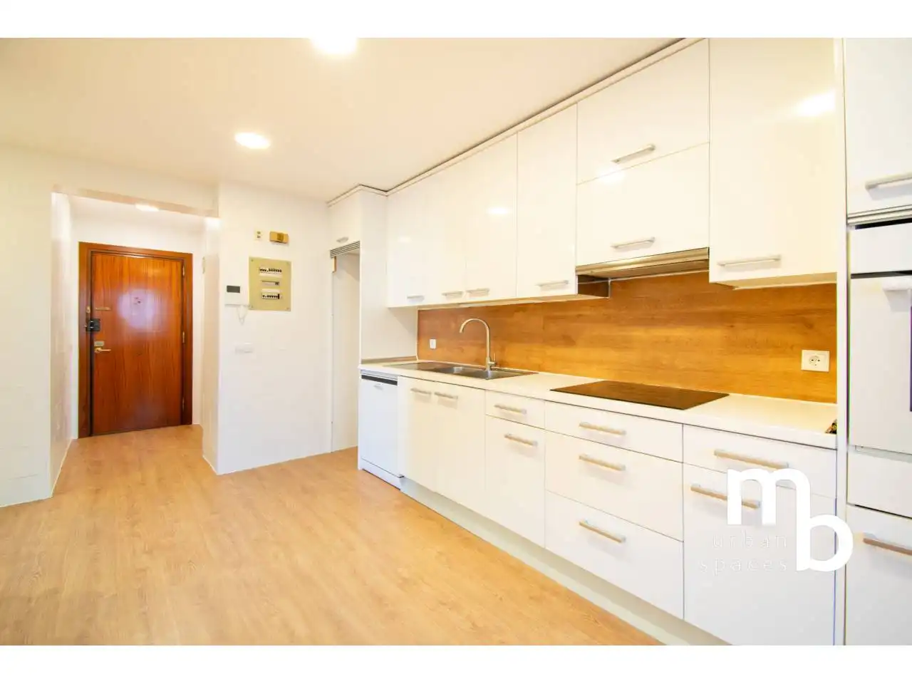 Cocina de Piso de alquiler en Madrid con Aire acondicionado, Calefacción y Parquet