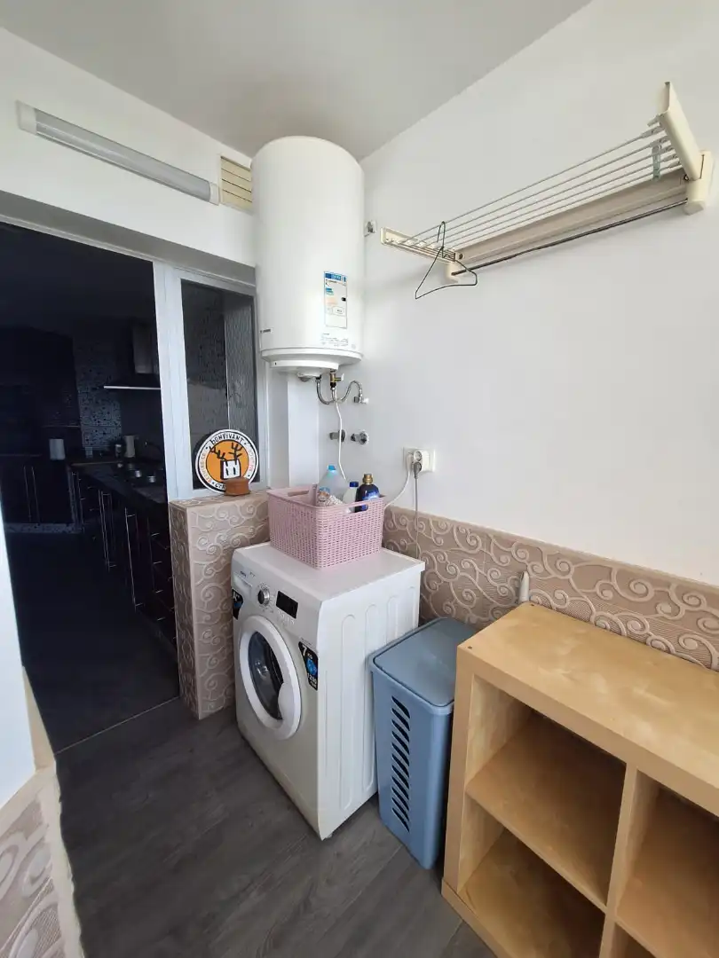 Küche von Wohnung zur Miete in La Línea de la Concepción mit Terrasse, Möbliert und Ofen