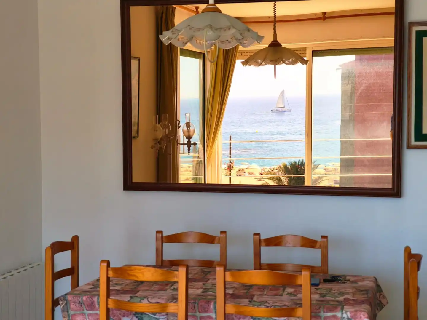 Comedor de Apartamento en venta en Lloret de Mar con Calefacción y Balcón
