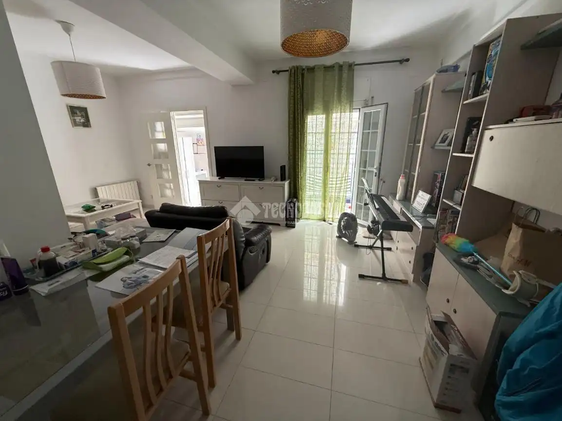 Sala d'estar de Pis en venda en Barcelona amb Aire condicionat i Calefacció