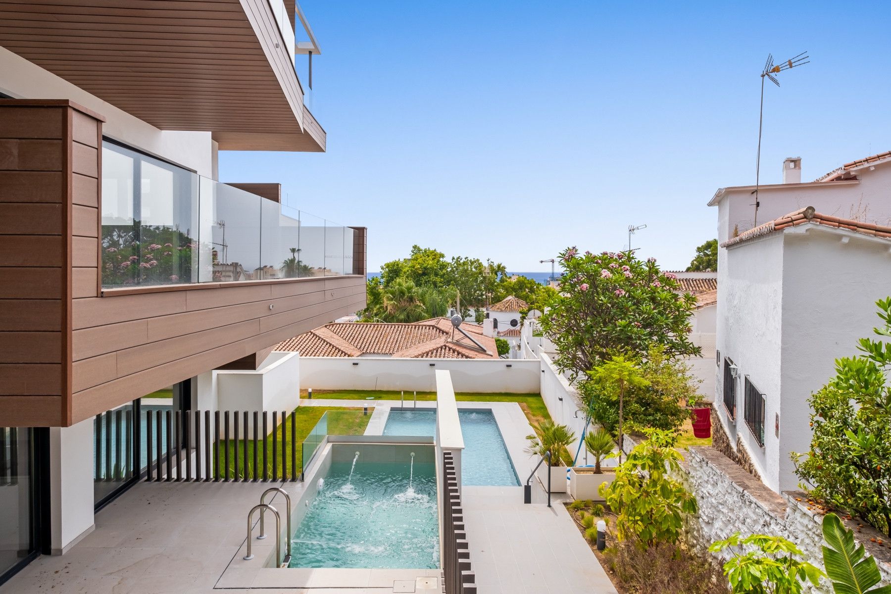 Piscina de Apartamento en venta en Torremolinos con Aire acondicionado, Calefacción y Terraza
